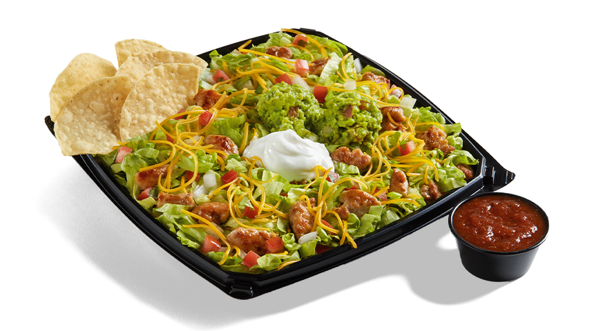 Taco Salad with Grilled Chicken