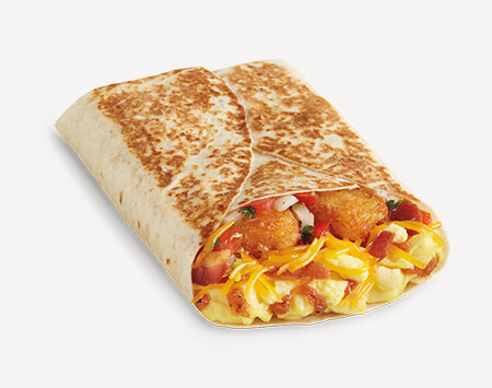 Calories in Del Taco Breakfast Toasted Wrap (Egg & Cheese)