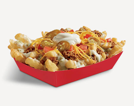Calories in Del Taco Queso Loaded Fries
