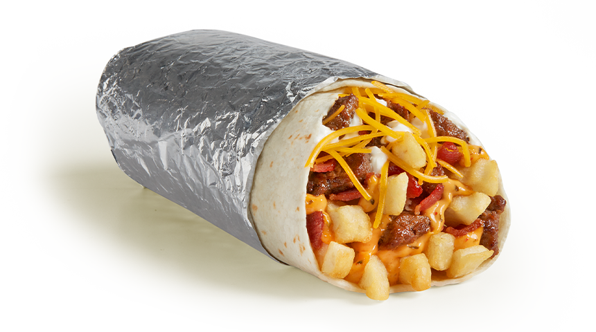 Epic Carne Asada Steak Cali Bacon Burrito