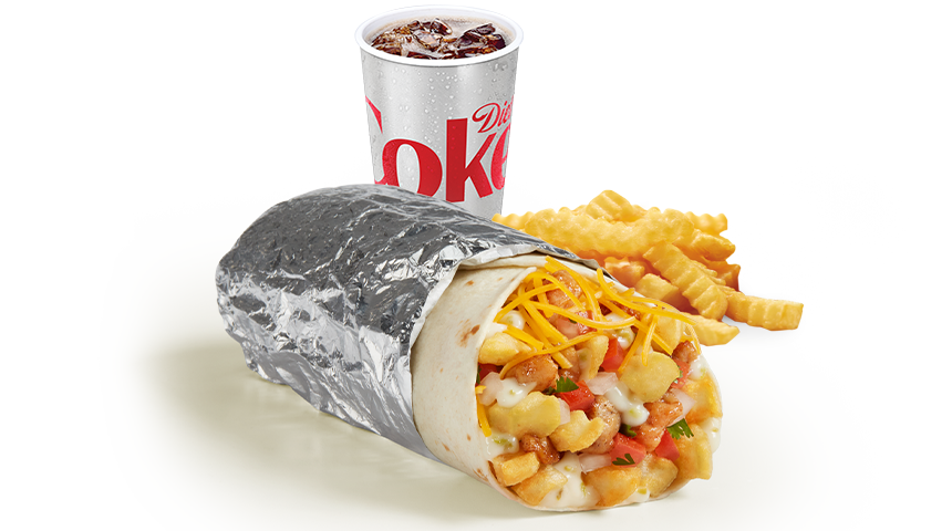 (#7) Epic Grilled Chicken Loaded Queso Burrito Meal