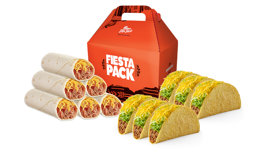 Del Taco Food Fiesta Packs