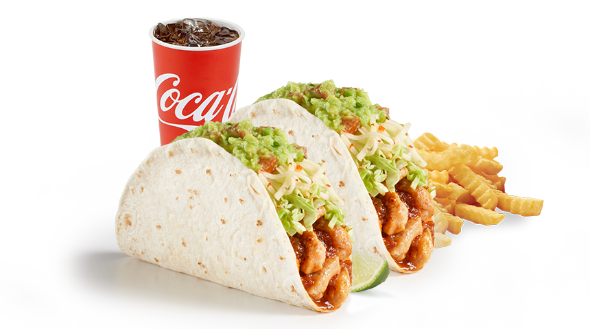 NEW DEL DORADO CHICKEN TACOS MEAL