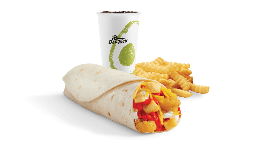 NEW FLAMIN' HOT® QUESO CRISPY CHICKEN BURRITO MEAL