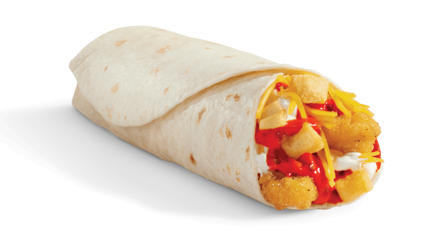 NEW FLAMIN' HOT® QUESO CRISPY CHICKEN BURRITO