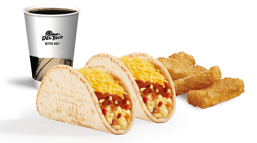 Bacon, Egg & Cheese Big Fat Taco Meal