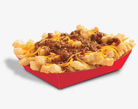 Calories in Del Taco Chili Cheddar Fries