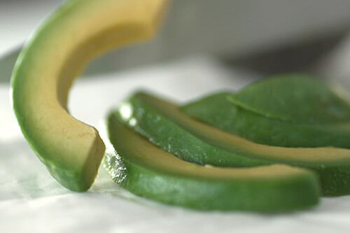 Slided Avocado