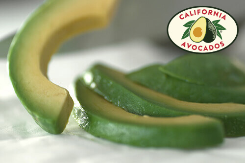 Hand Slided Avocado