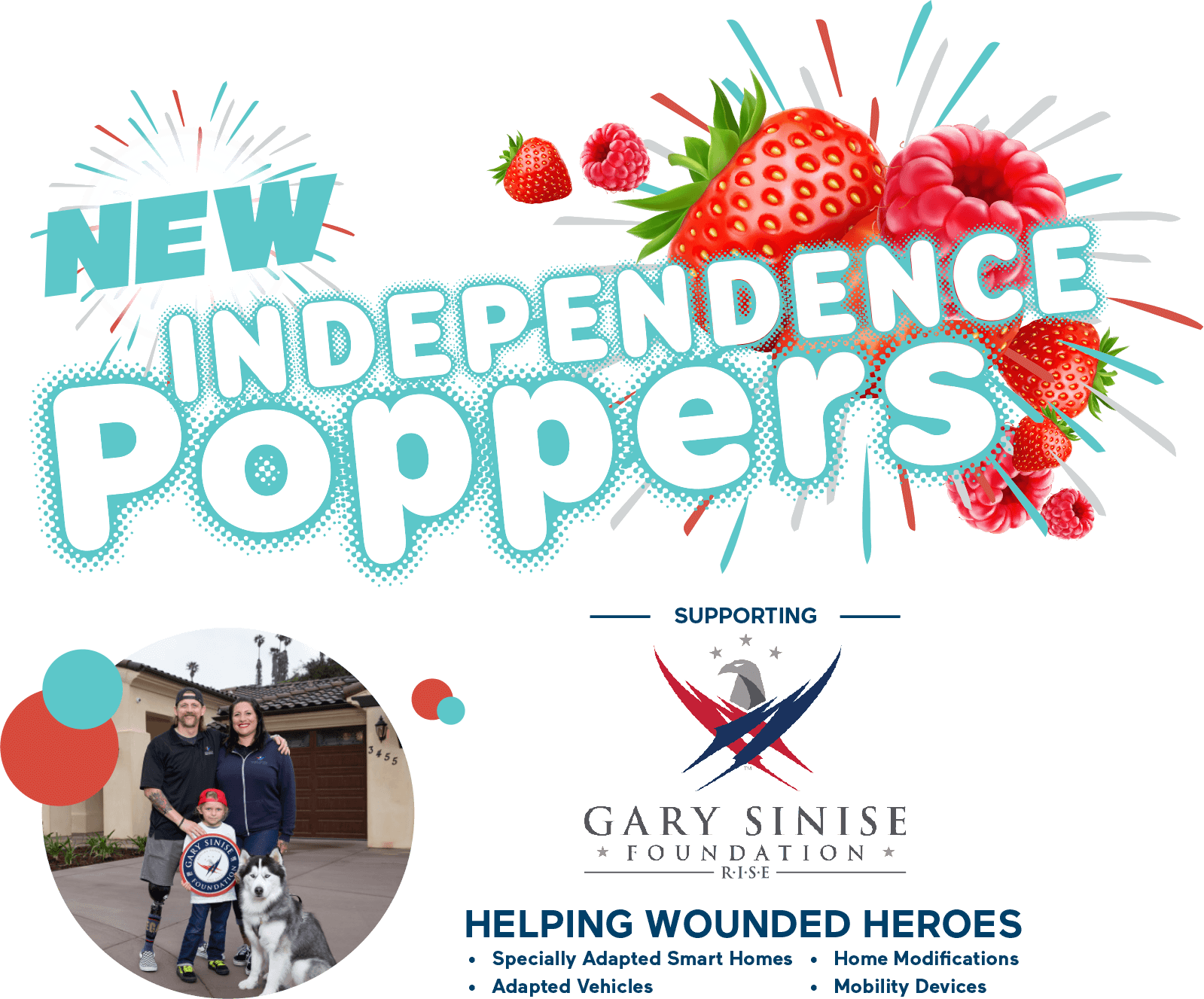 New Independence Poppers