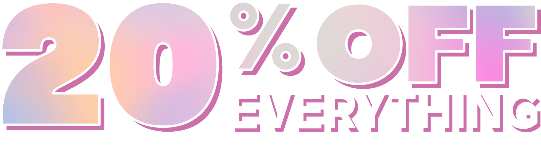 20% Off Everything in the Del Yeah! Rewards App