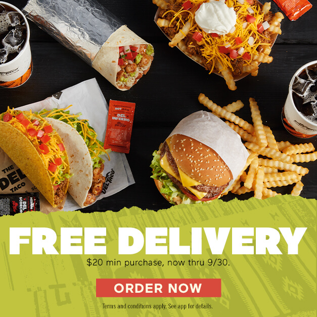 Free Delivery. $20 Minimum Purchase.